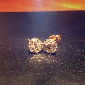 12k Gold studded earrings